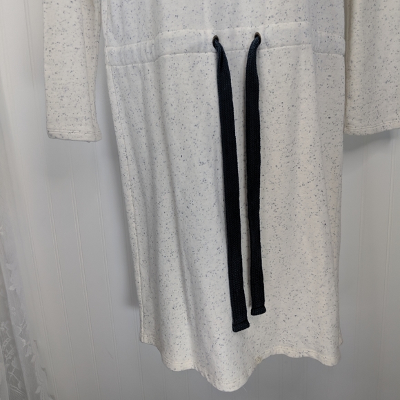 OLD NAVY V-Neck Drawstring Sweatshirt Dress M Tall - Picture 4 of 12